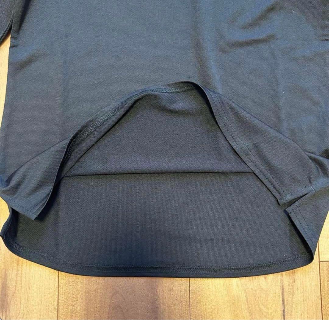 PING 長袖　ポロシャツ　スリットスカート　ストレッチ　総柄　春夏秋　長袖