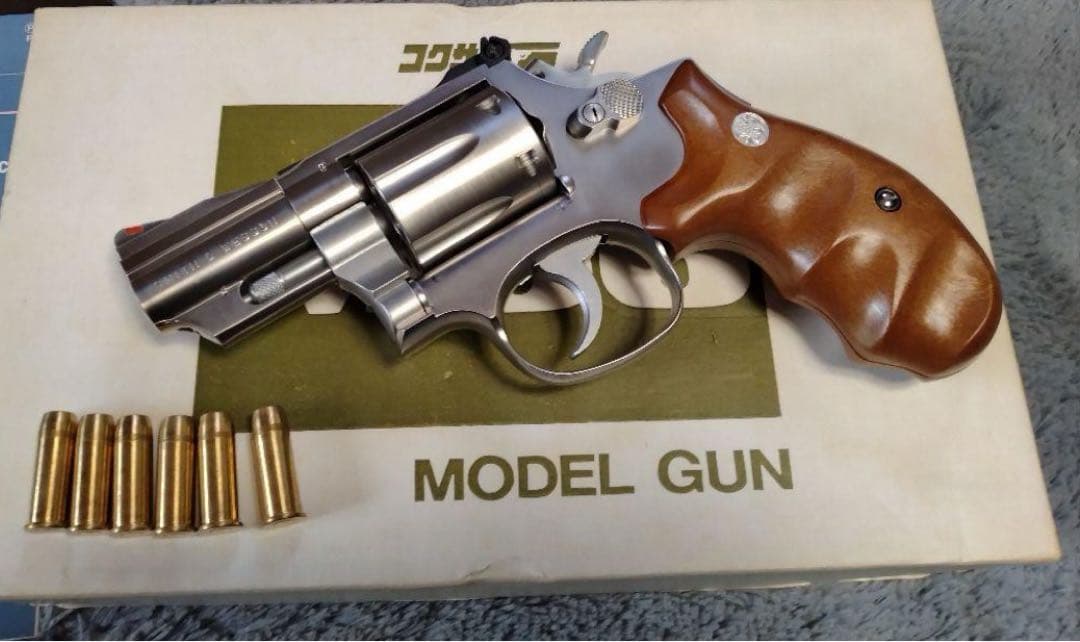コクサイ S&W M66 2.5インチ コンバットマグナム モデルガン