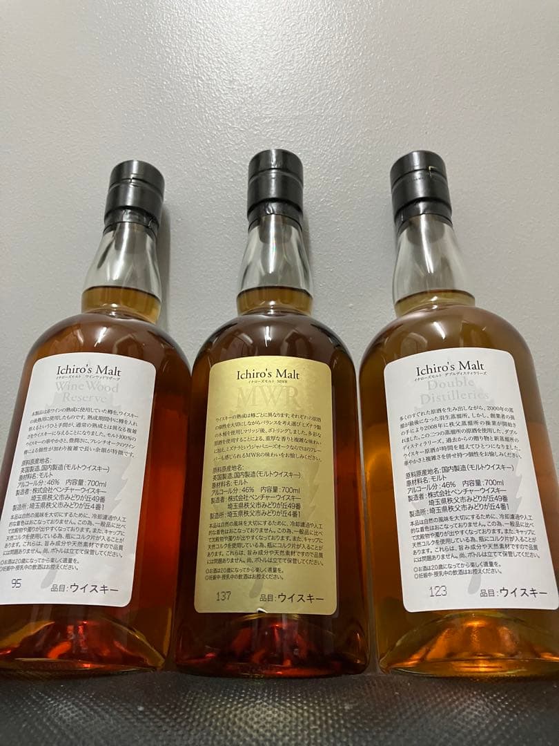イチローズモルトリーフシリーズ3種セット