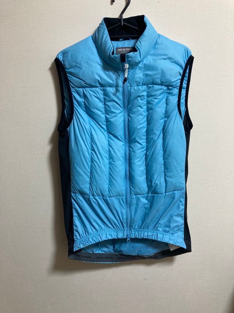 カフェドシクリステ　ALEXIA unisex ダウンジレ　L サイクルウエア