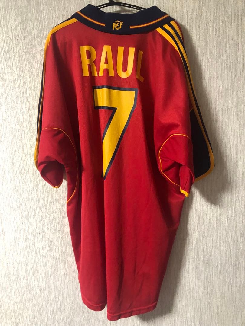 スペイン代表　2000 ラウール　ユニフォーム