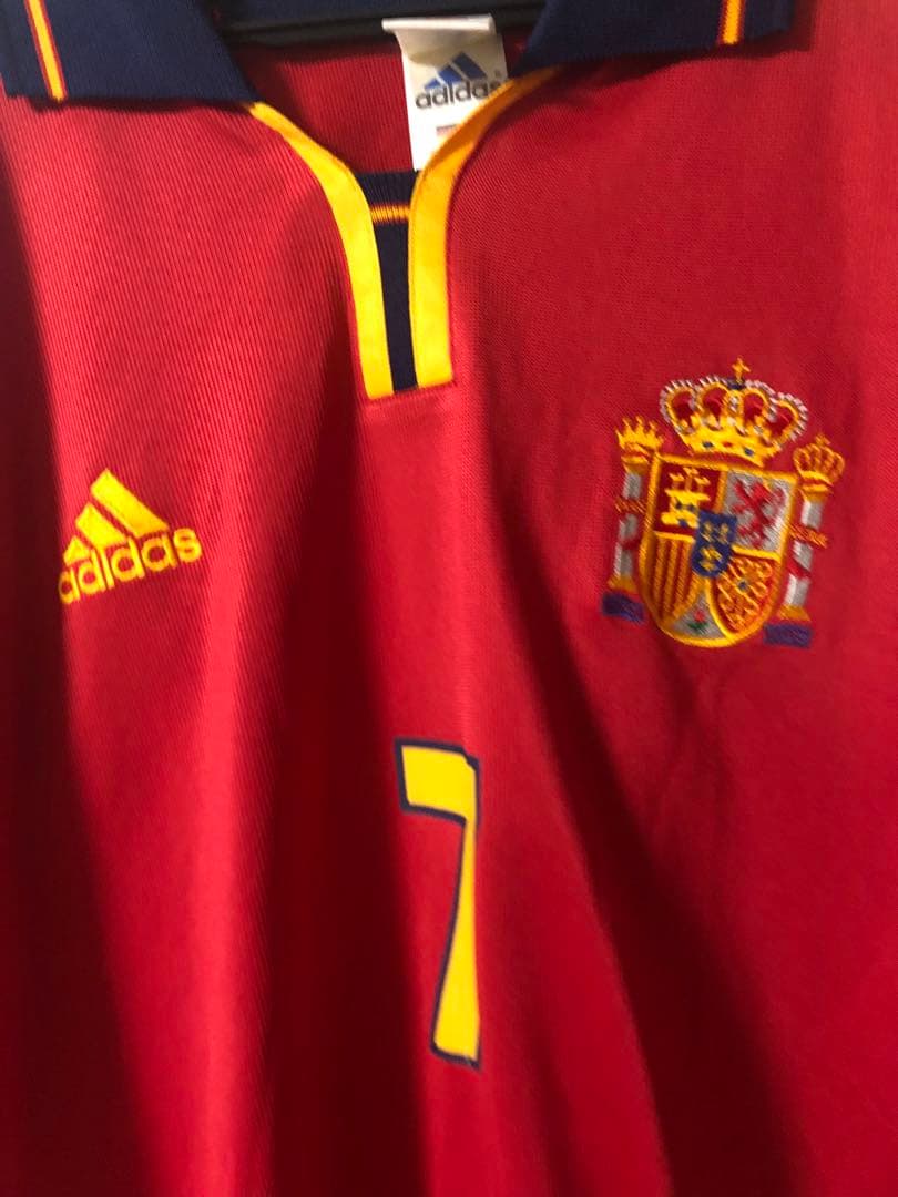スペイン代表　2000 ラウール　ユニフォーム