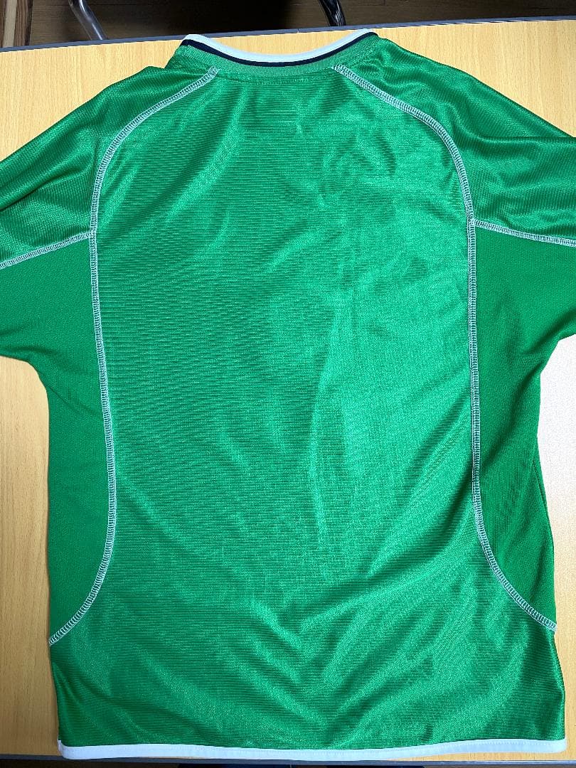 アイルランド代表 2002 ホーム ユニフォーム 長袖 海外Ｍ 正規品 当時物