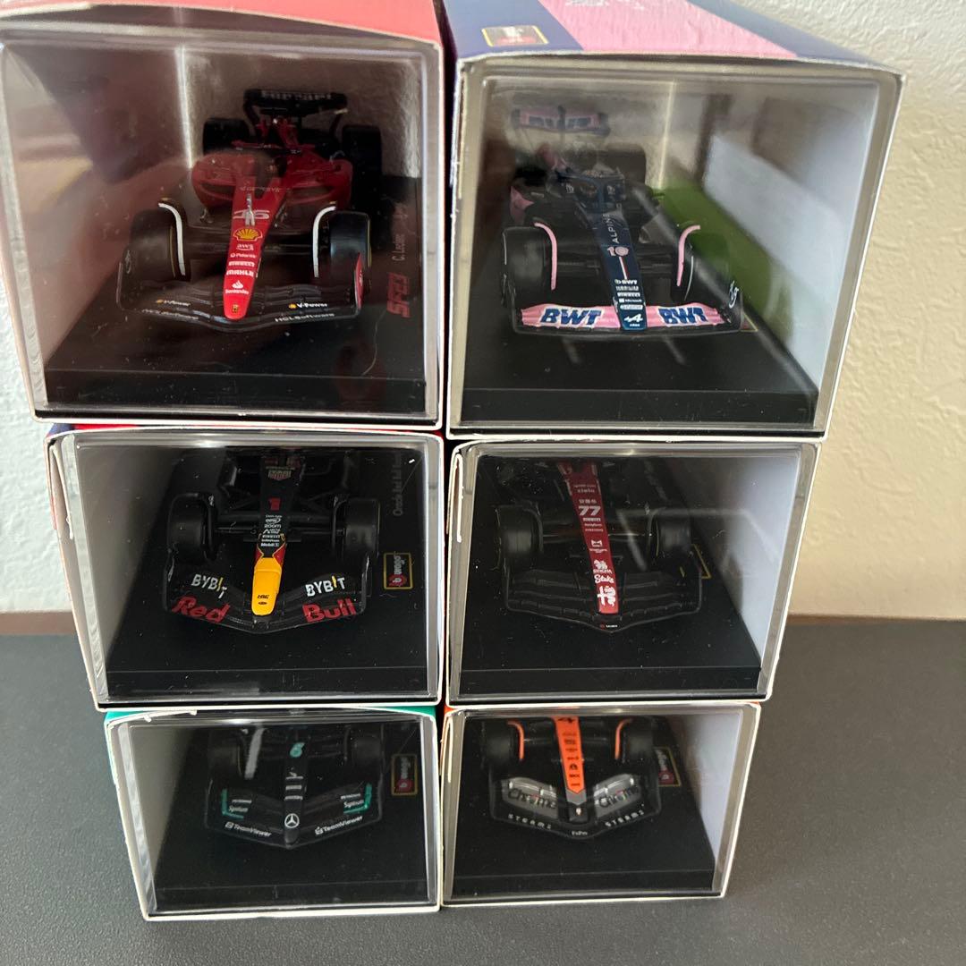 Burago 1/43 ミニカー F1 2023 6台セット ドライバーあり