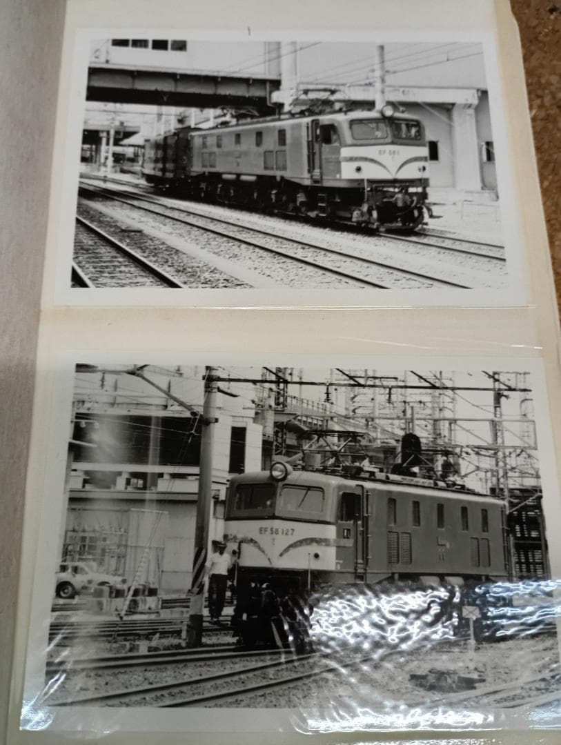 ４００６）鉄道写真　約１００枚　昭和５６年～５７年　電気機関車　特急電車など