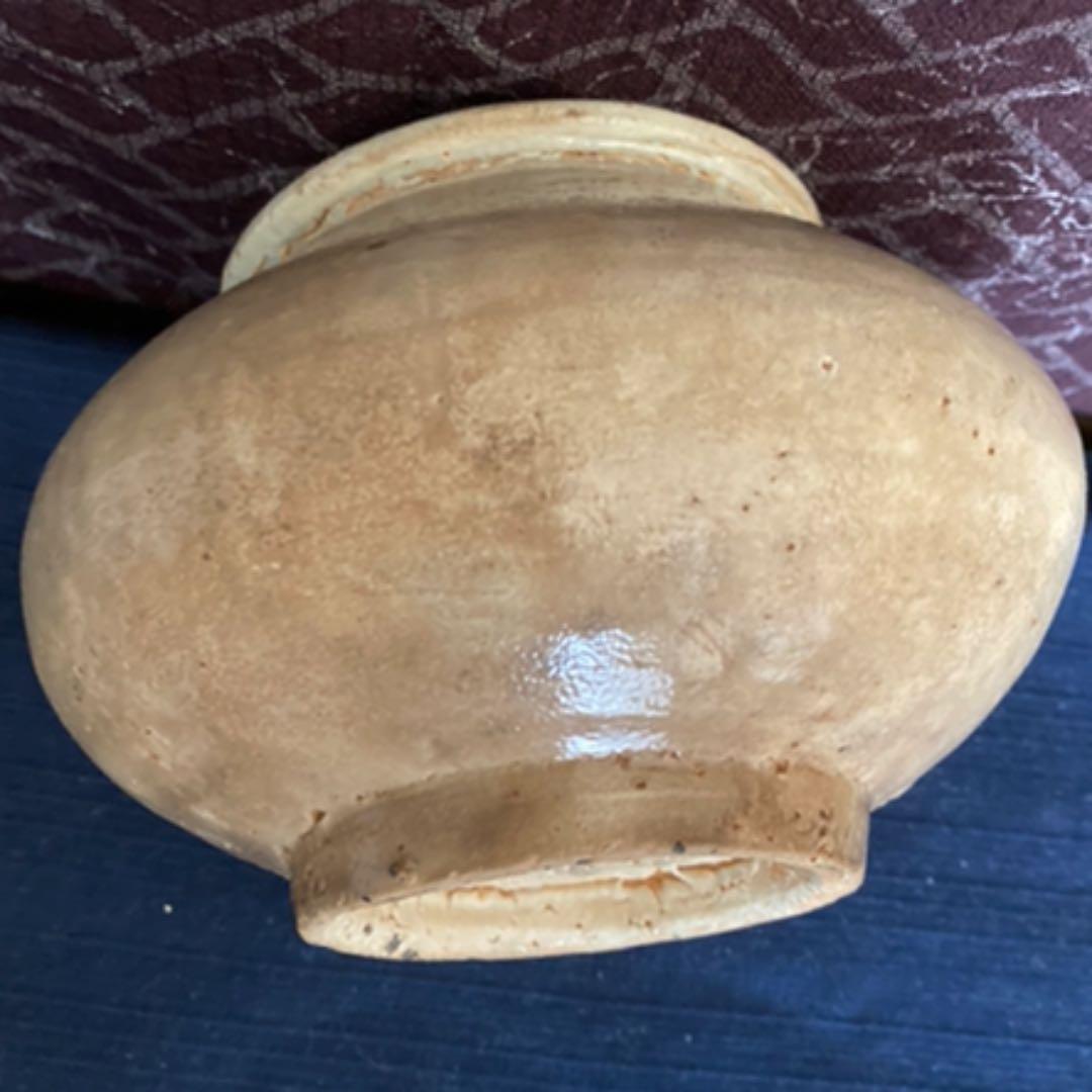 李朝期　　李朝雨漏小壷　高麗