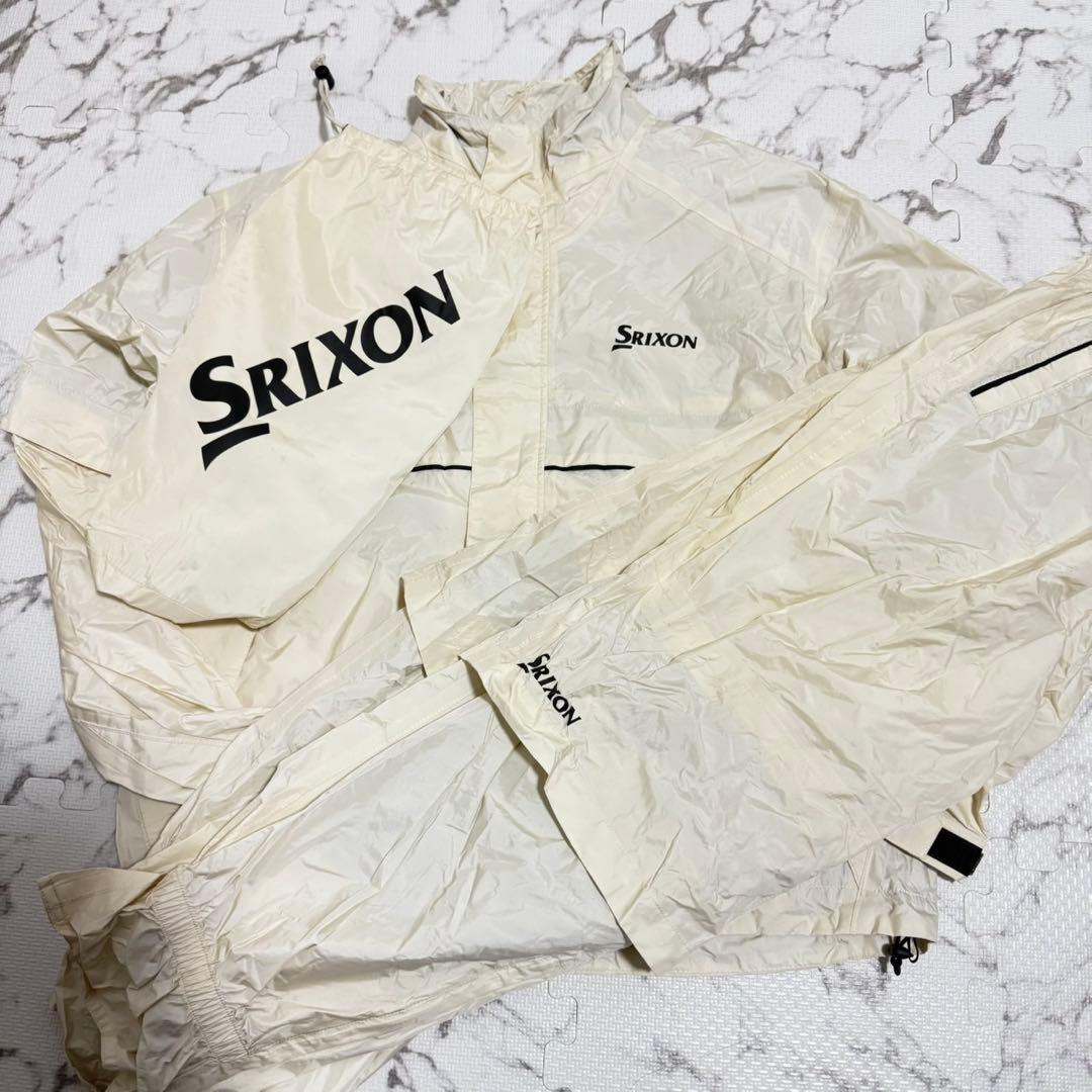 【収納袋付】SRIXON 2WAY レインウェア セットアップ ゴルフウェア