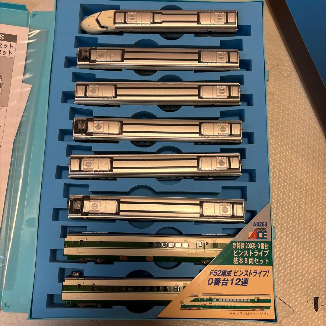 マイクロエース Nゲージ ピンストライプ8両セット A-0263 基本