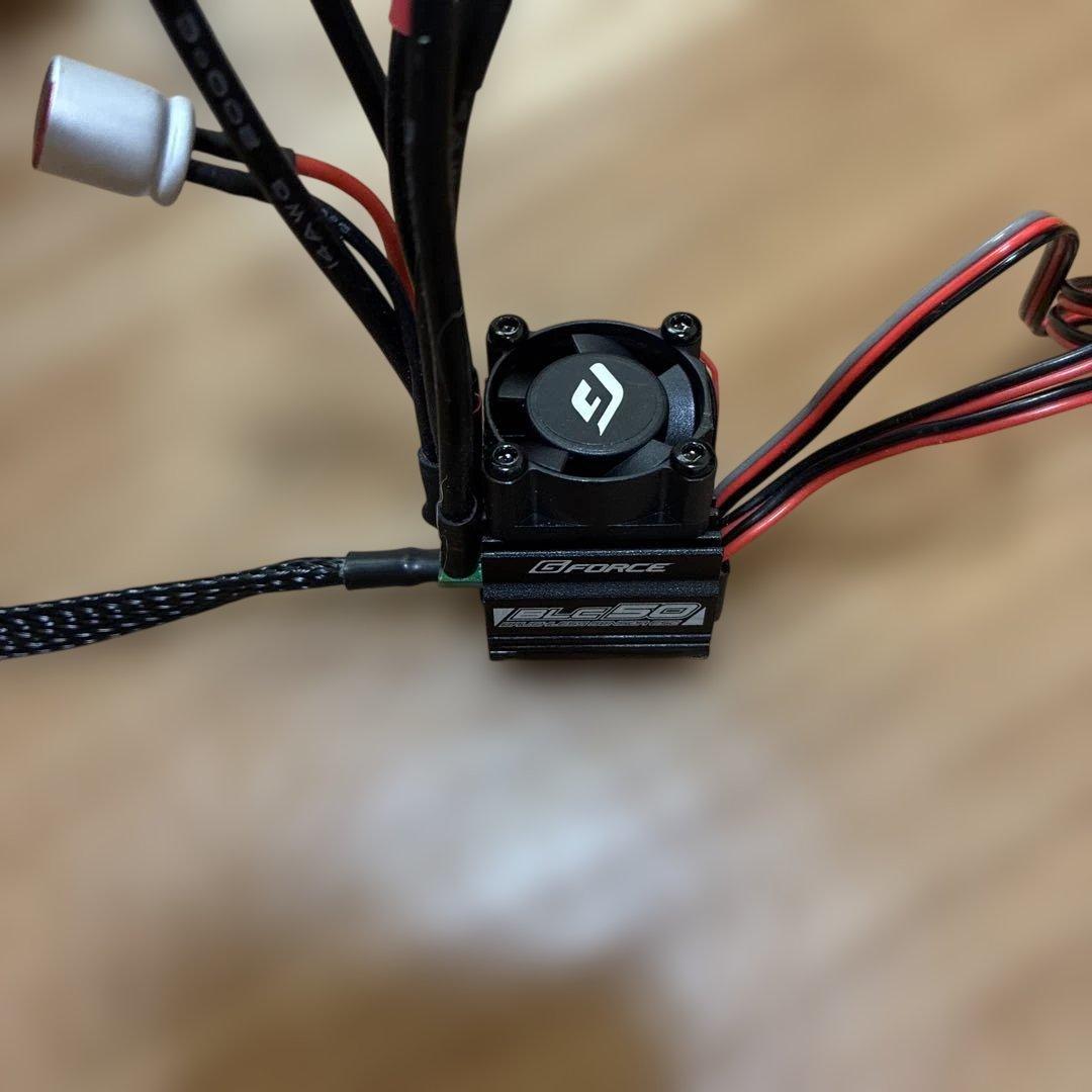 ジーフォースBLC50ブラシレスESC、13.5Tブラシレスモーター　中古