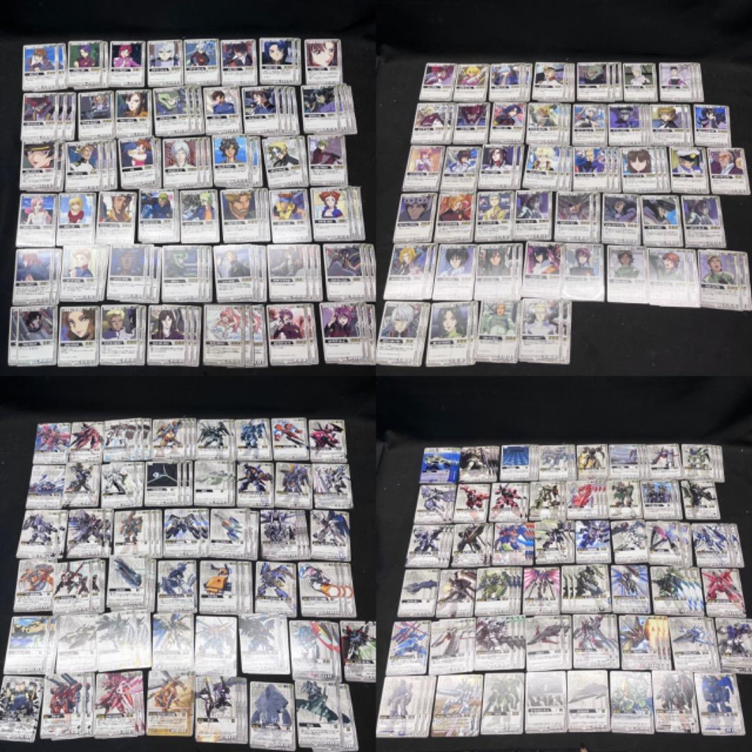 ▽Gc右1056 ガンダムウォー SEED Destiny 白カード 大量まとめ