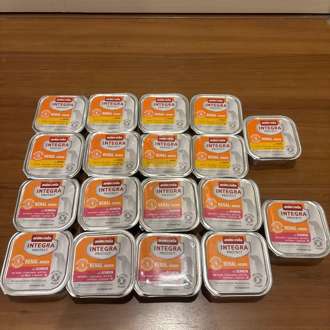 【犬用】◎ アニモンダ　インテグラプロテクト 腎臓ケア 豚・鶏肉　18個セット