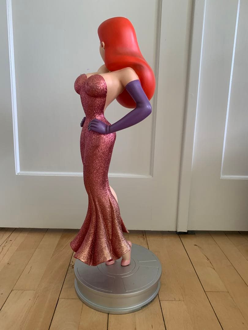 ディズニー　ジェシカ ラビット スタチュー  置物 ビッグ　フィギュア