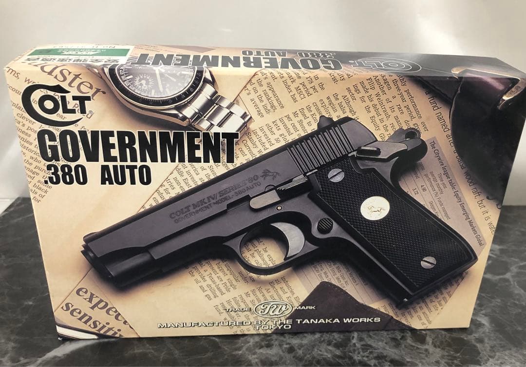 COLT GOVERNMENT MODEL .380 AUTO 366え