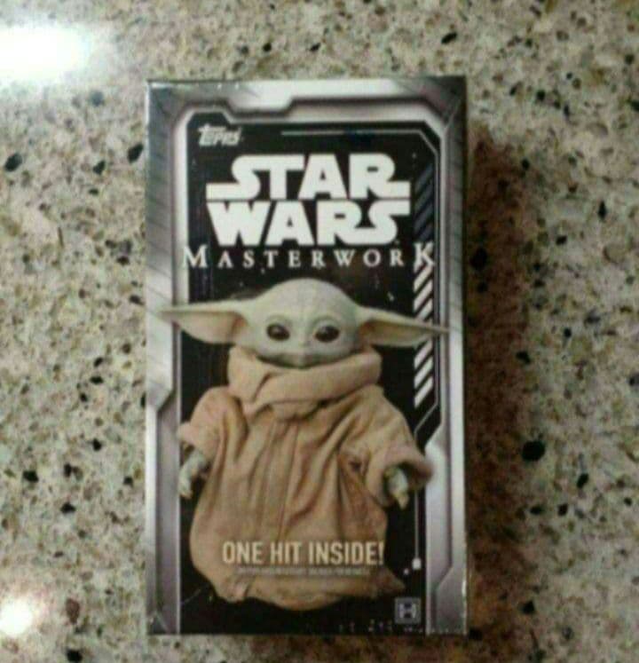 Topps STARWARS　MASTERWORK　新品未開封ミニBOX