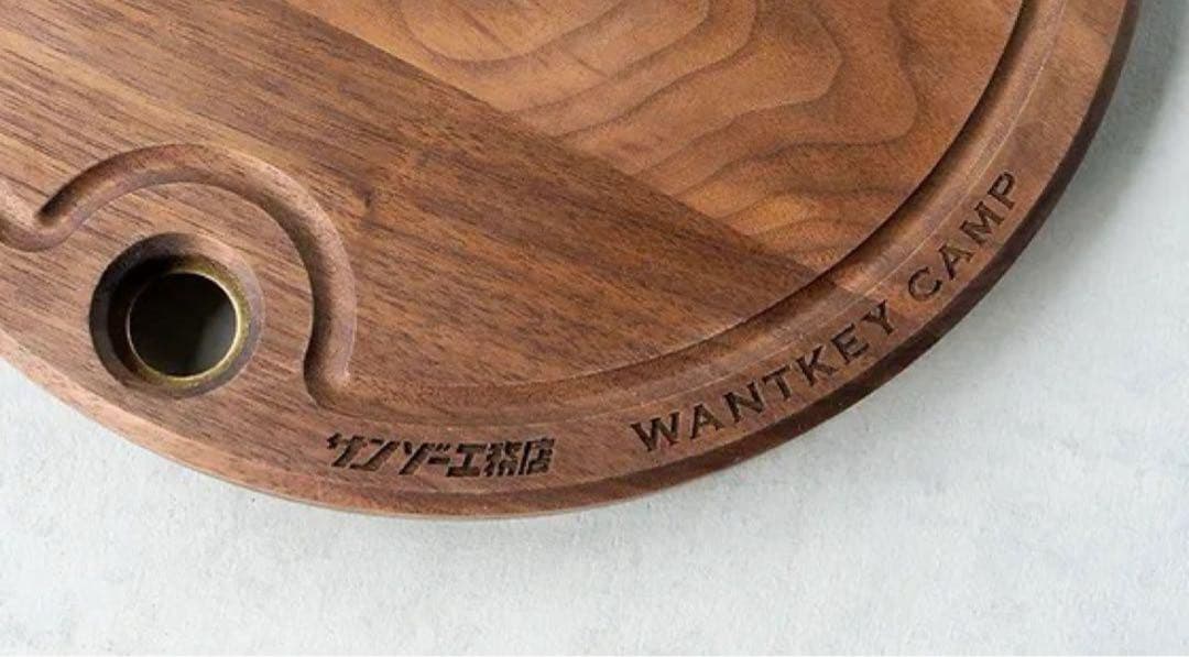 【新品未使用】KC TOP PLATE／サンゾー工務店　WANTKEY CAMP