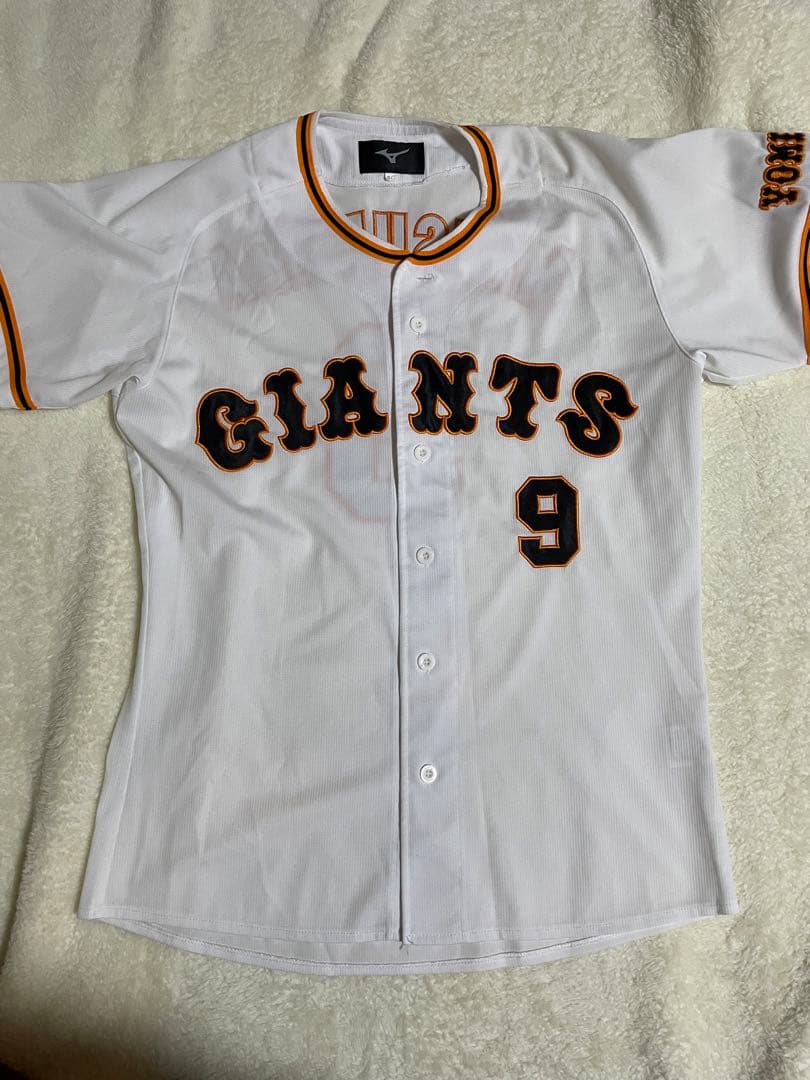 松原聖弥 読売ジャイアンツ ホームレプリカユニフォーム ミズノ Oサイズ