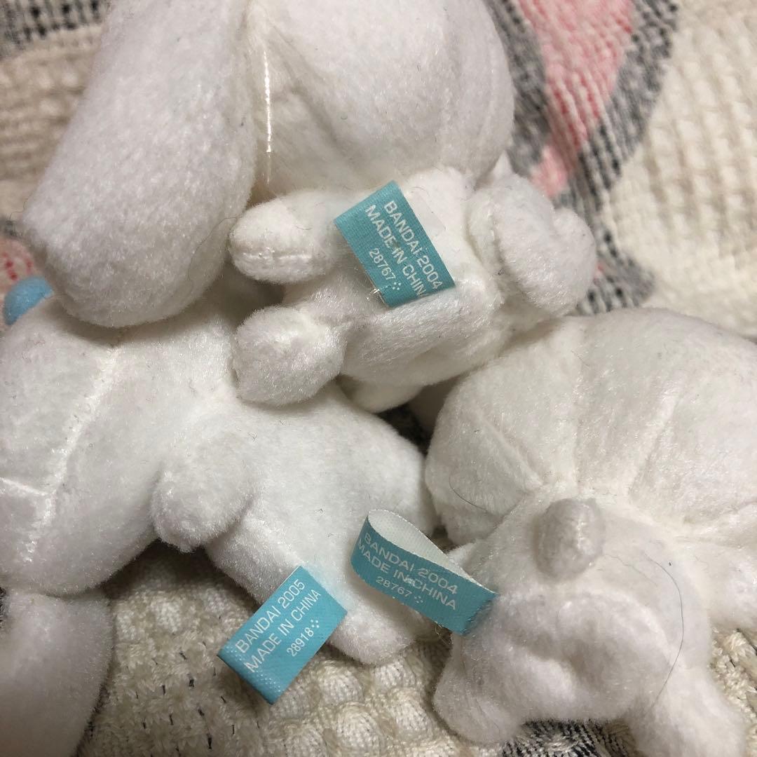 サンリオ　シナモロール　2002〜2007 ぬいぐるみ＆マスコット　14こ　中古