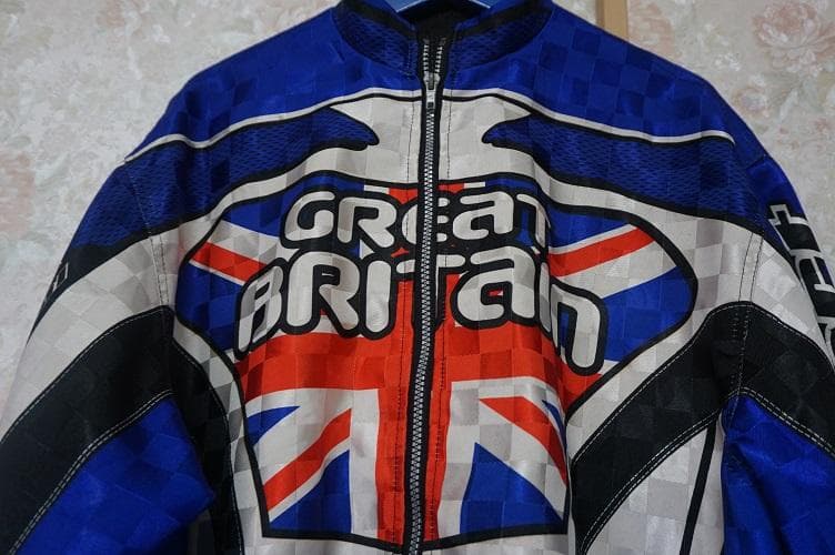 WULF SPORT レーシング裏地メッシュレッドジャケット★M