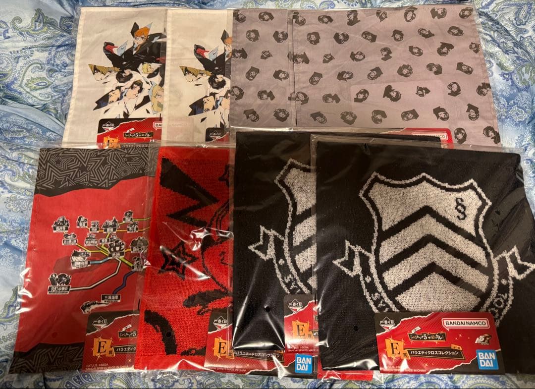 一番くじ　ペルソナ5 A、B、ラストワン賞フィギュア、ポスター、アクスタ他セット