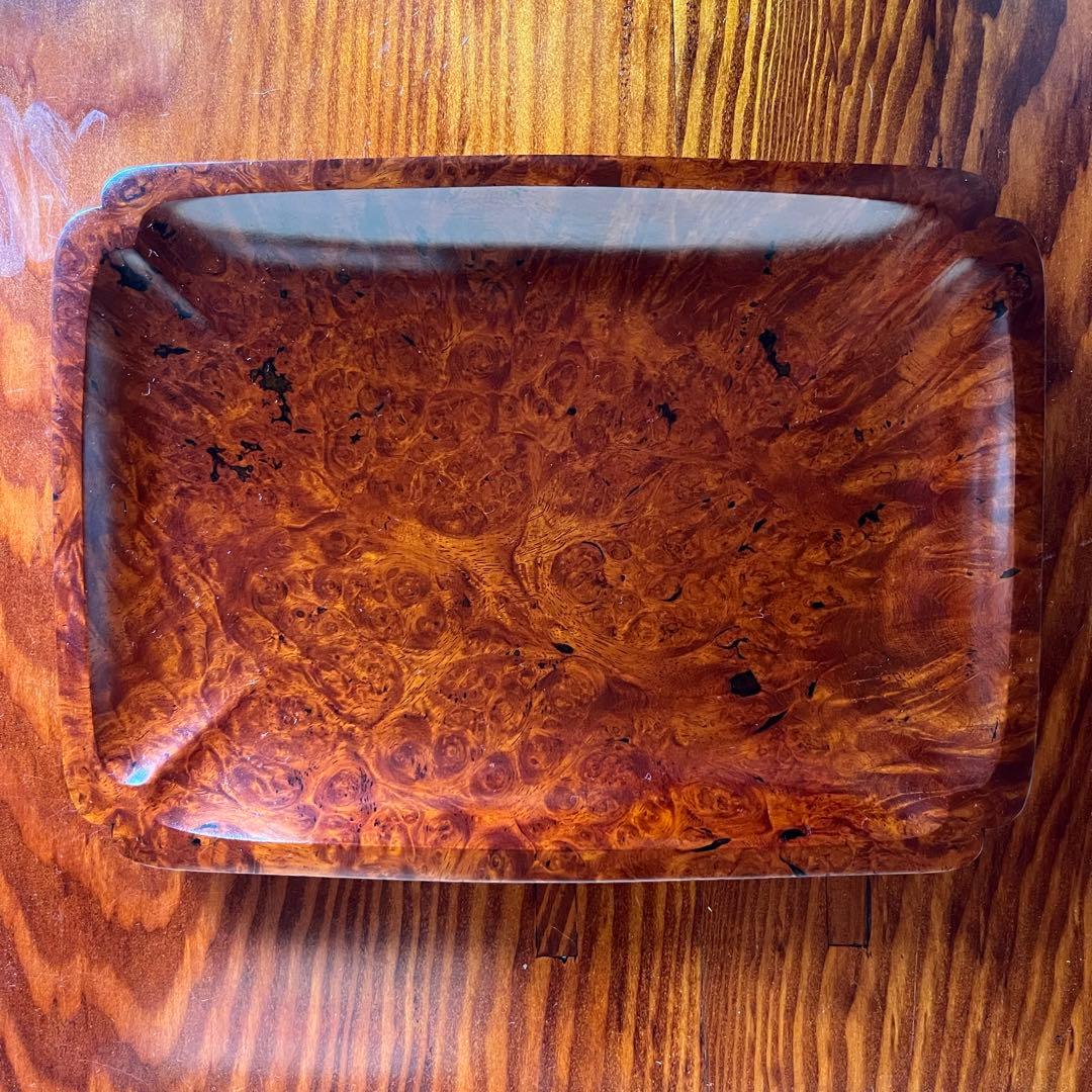 拭漆 膳 盆 花梨