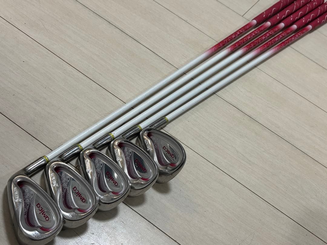 スリクソン アミカ アイアン 5本セット レディース　フレックスA