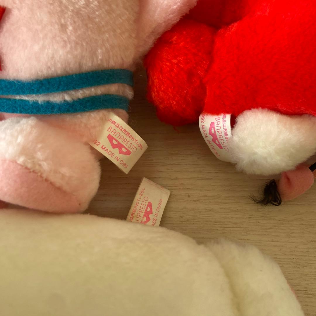 藤子不二雄 オバケのQ太郎 ぬいぐるみセット　レトロ　非売品　アニメ　当時物レア