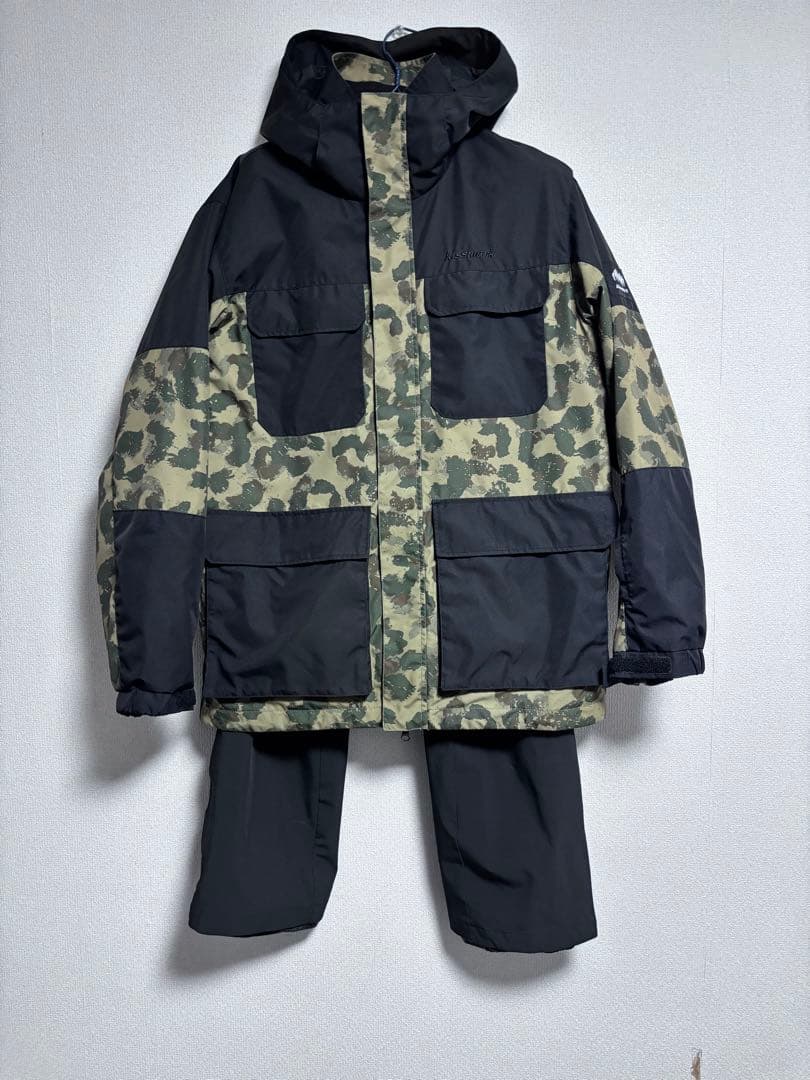 スノーボードウェア上下+小物2点セット