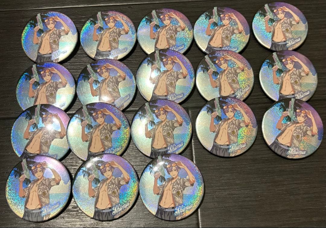 浦島坂田船　志麻　缶バッジ