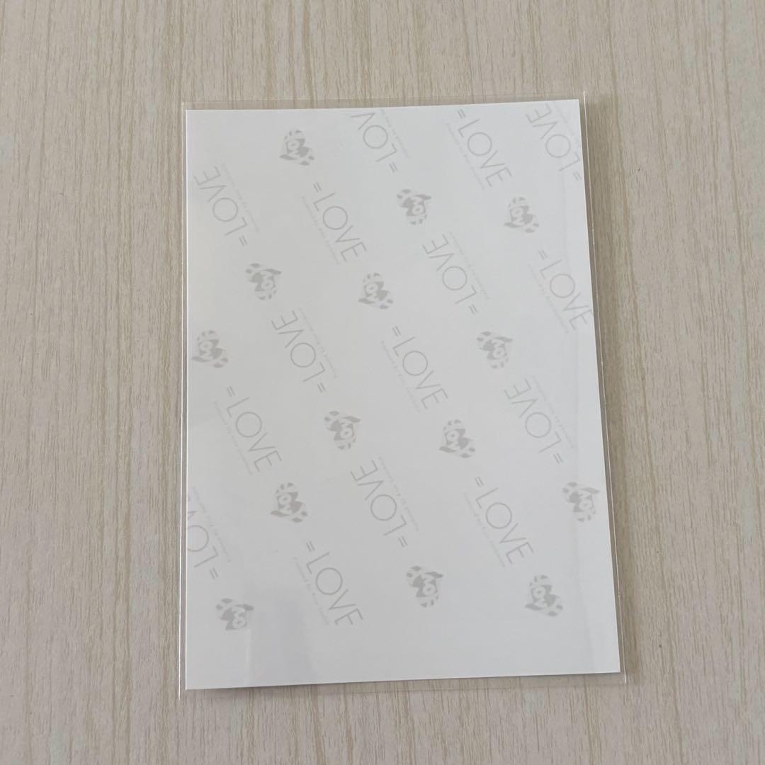 も*ふ様 ＝LOVE 野口衣織 生写真 直筆 超特急② ヨリ