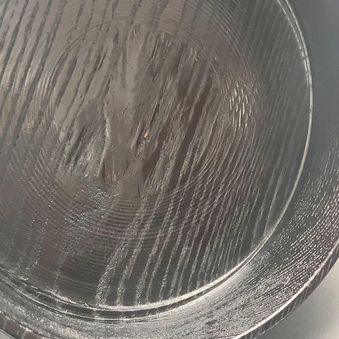 村瀬治兵衛　菓子器　沢栗　日本産本漆