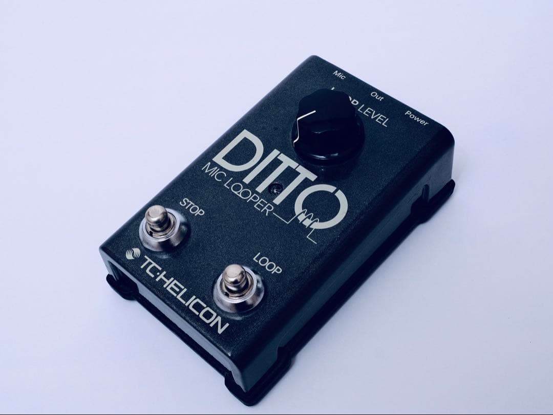DTM・DAW TC-HELICON DITTO MIC LOOPER