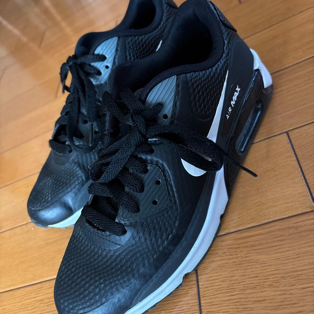 NIKE エアマックスG ブラック　25.0 ゴルフ