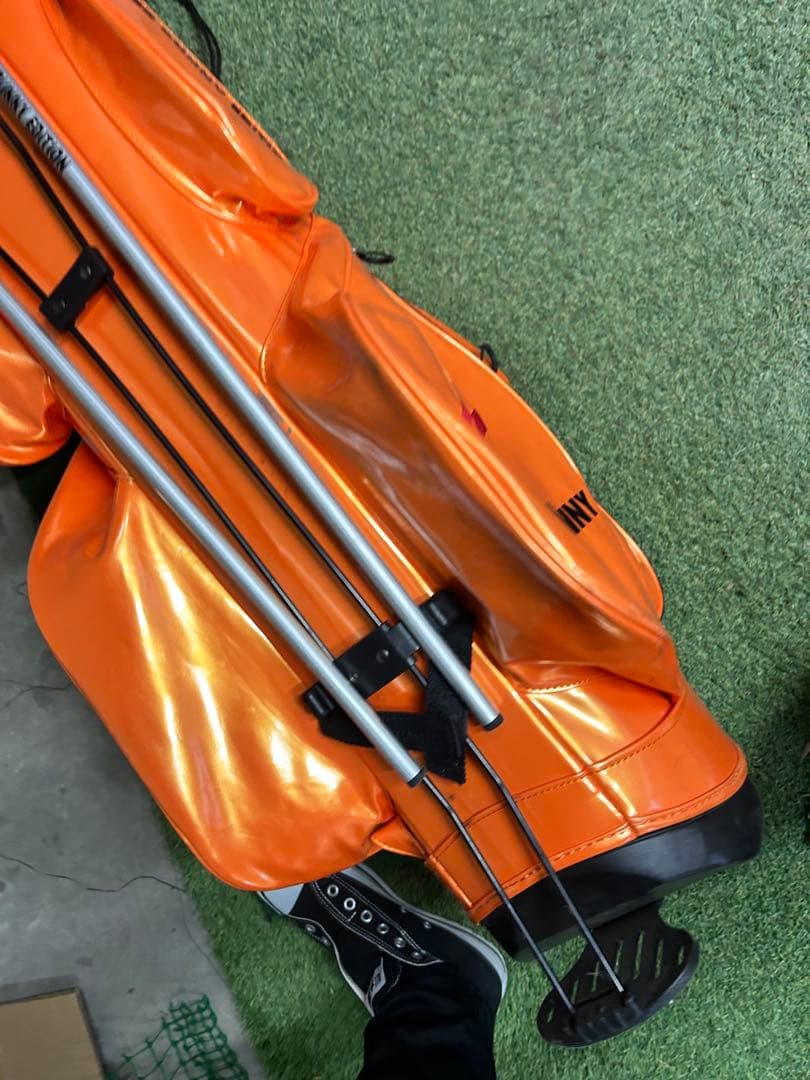 tokotapapa 専用 キャディバッグ オレンジ