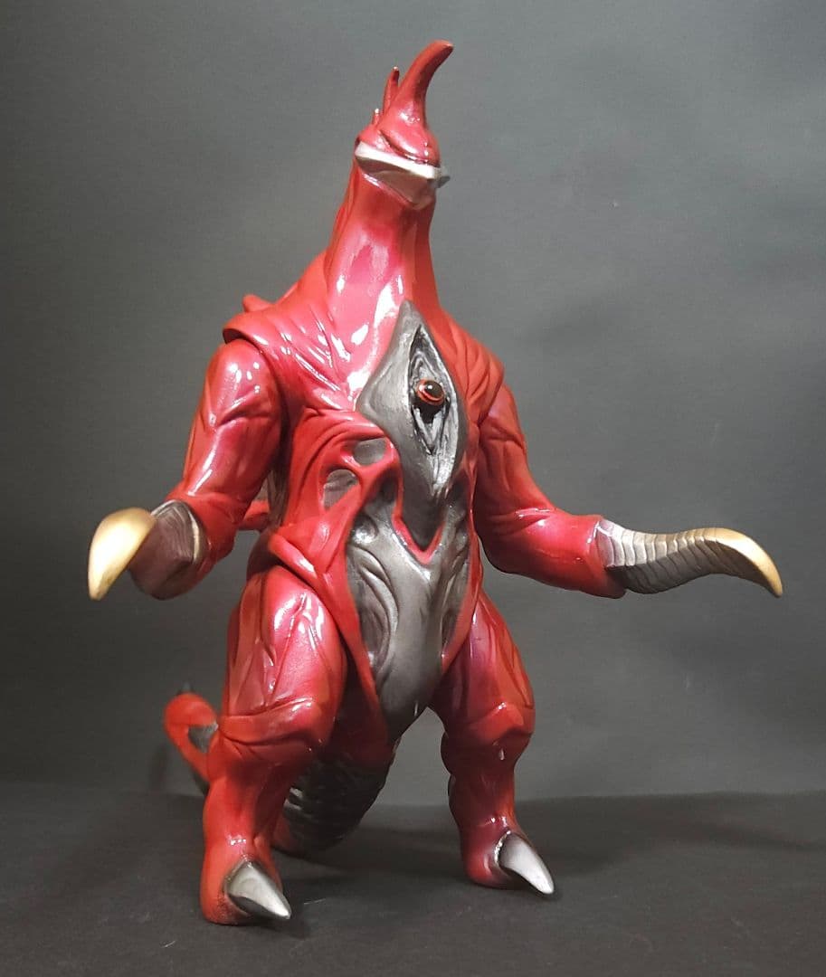 ゴジラ怪獣ソフビ　ガイガンレクス　リペイント完成品