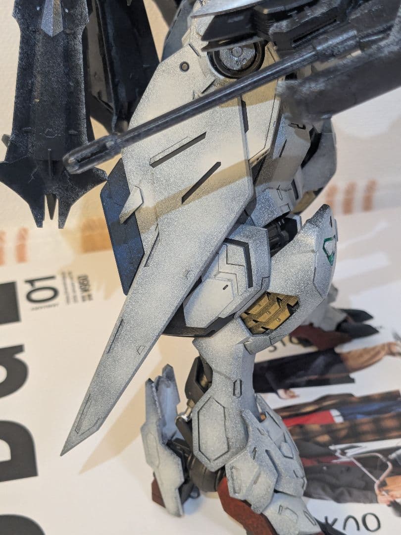 ◯*ョ様 mg ガンダムバルバトスルプス　塗装　完成品　バルバトスルプス