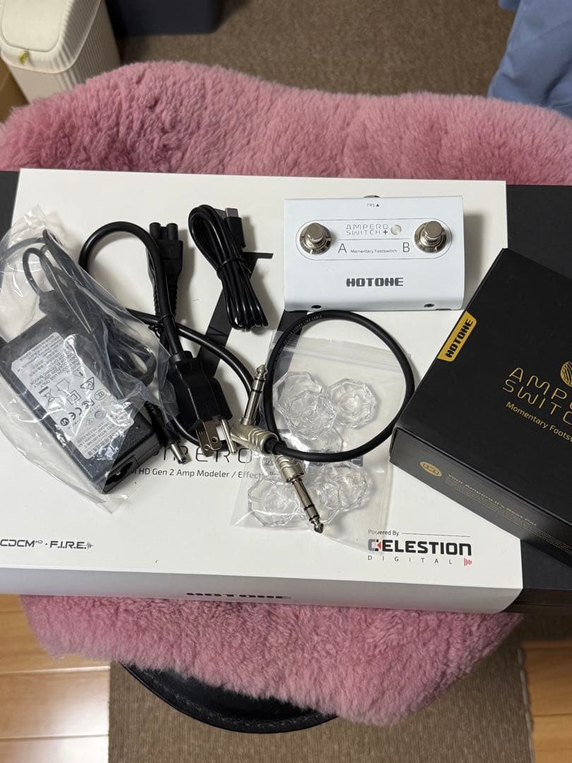 【美品】 Hotone Ampero II Stage フットスイッチセット