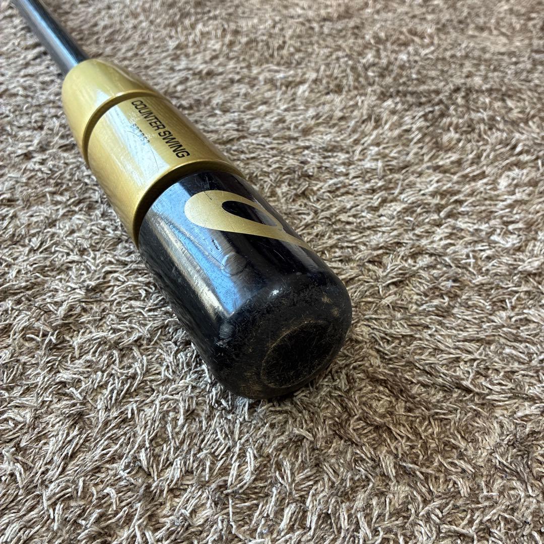 アシックス 野球 トレーニング用 木製バット カウンタースイング BBTRS2