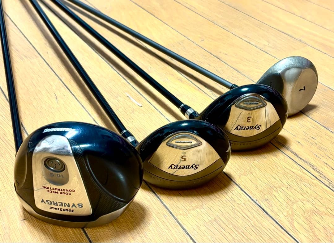 初心者向け◆ゴルフクラブセットBRIDGESTONE / DUNLOP・15本