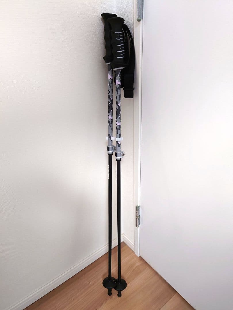 オガサカ 調整式スキーポール OGASAKA TEAM LC-DM CAMO