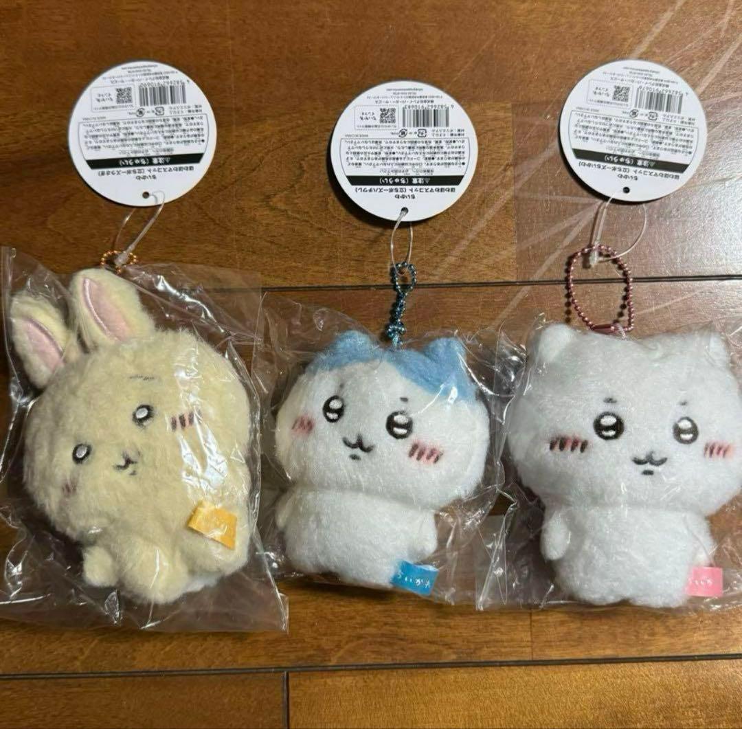 正規品 ちいかわ ハチワレ うさぎ ほわほわマスコット 立ちポーズ