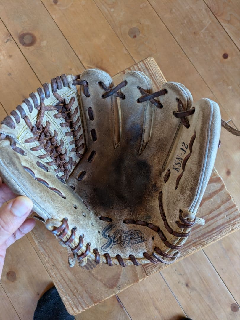 久保田スラッガー slugger KSN-J2 少年野球 軟式グローブ クリーム