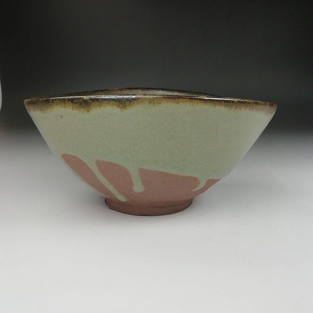 Ｔ５１７　茶碗　『絵唐津』『松古窯　佐久間勝山』　共箱　抹茶碗　茶道具