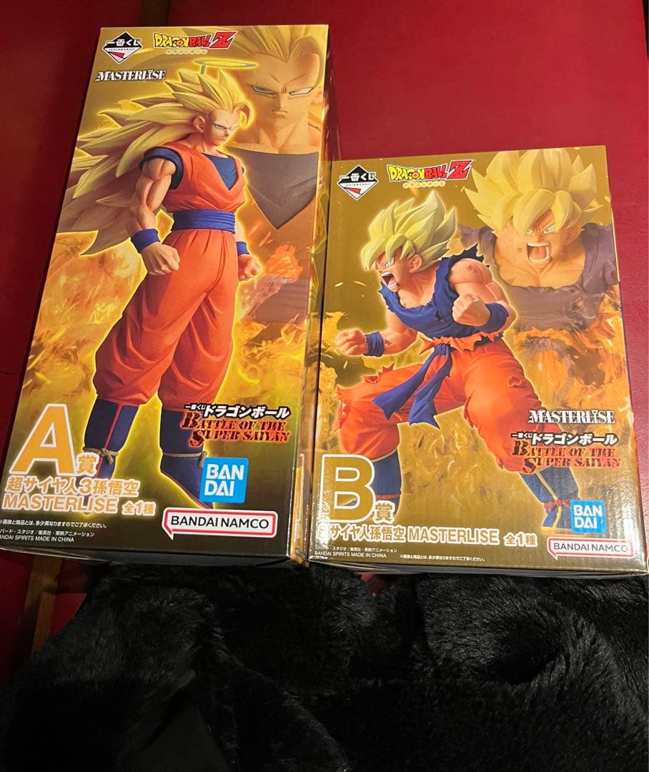 ドラゴンボール 一番くじ　MASTERLISE フィギュアセット　A賞　B賞