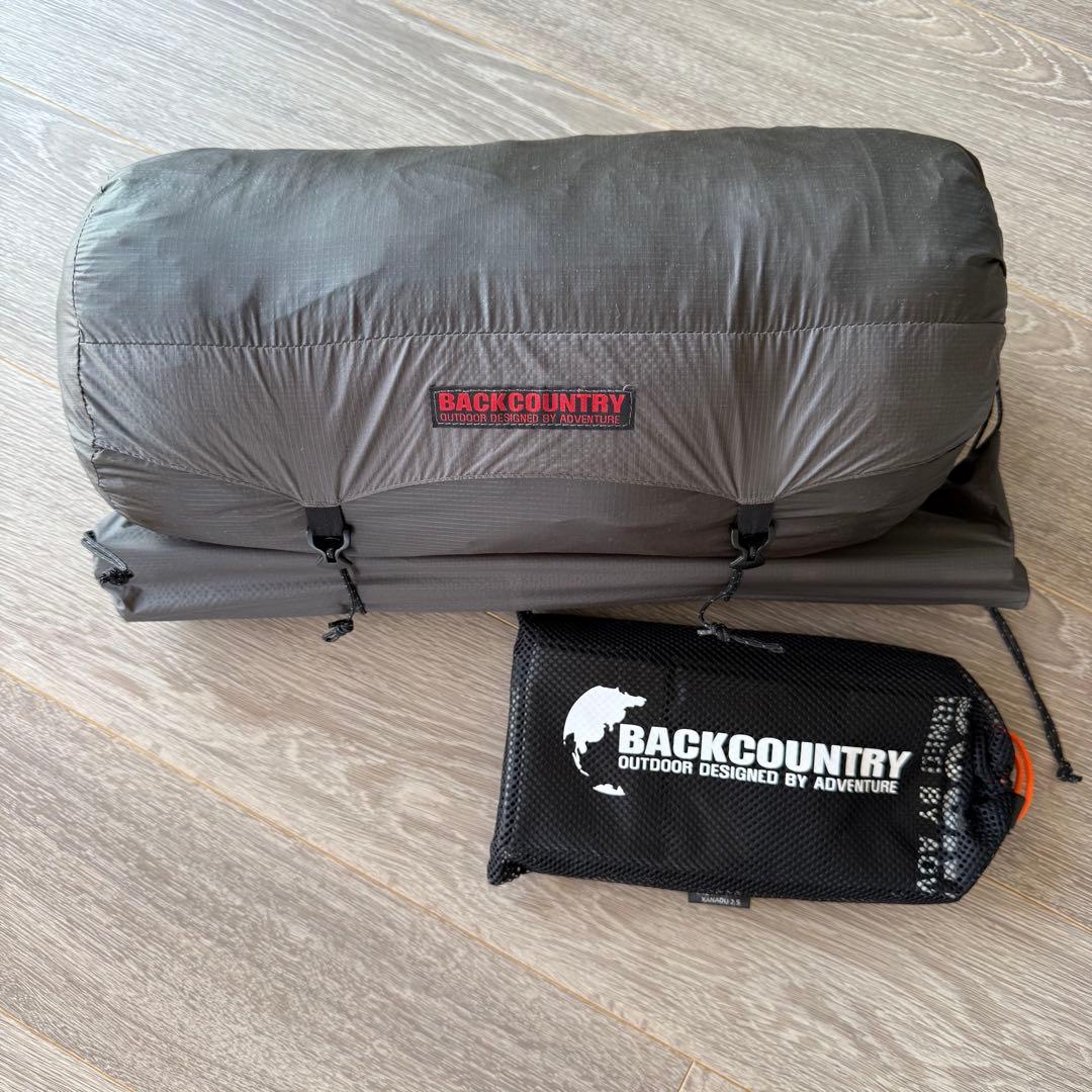 BACKCOUNTRY XANADU 2.5P グランドシート付き【新品未使用】