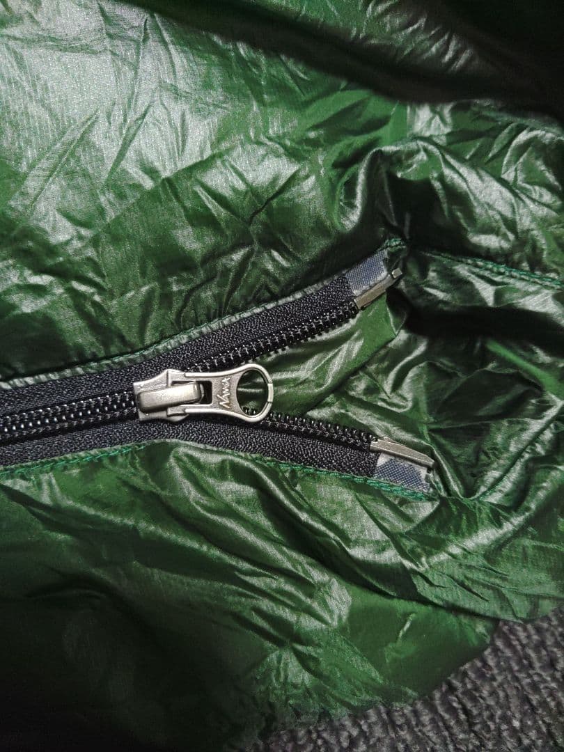 こうぴ　NANGA 緑色 寝袋　ＳＰＤＸ