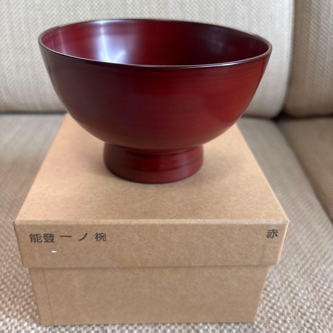 赤木明登さん作　能登一の椀　赤