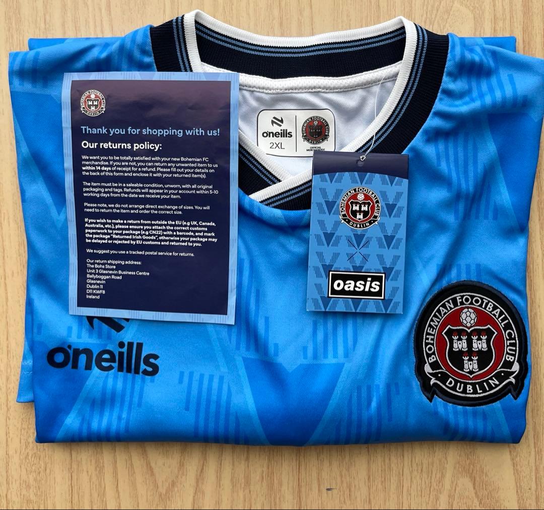 BohemianFC Oasis ボヘミアンFC オアシス　ユニフォーム 2XL