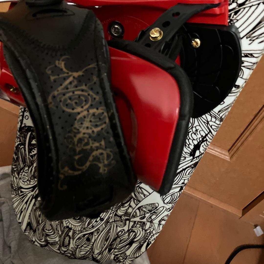 MATRIX trip スノーボード 赤バインディング