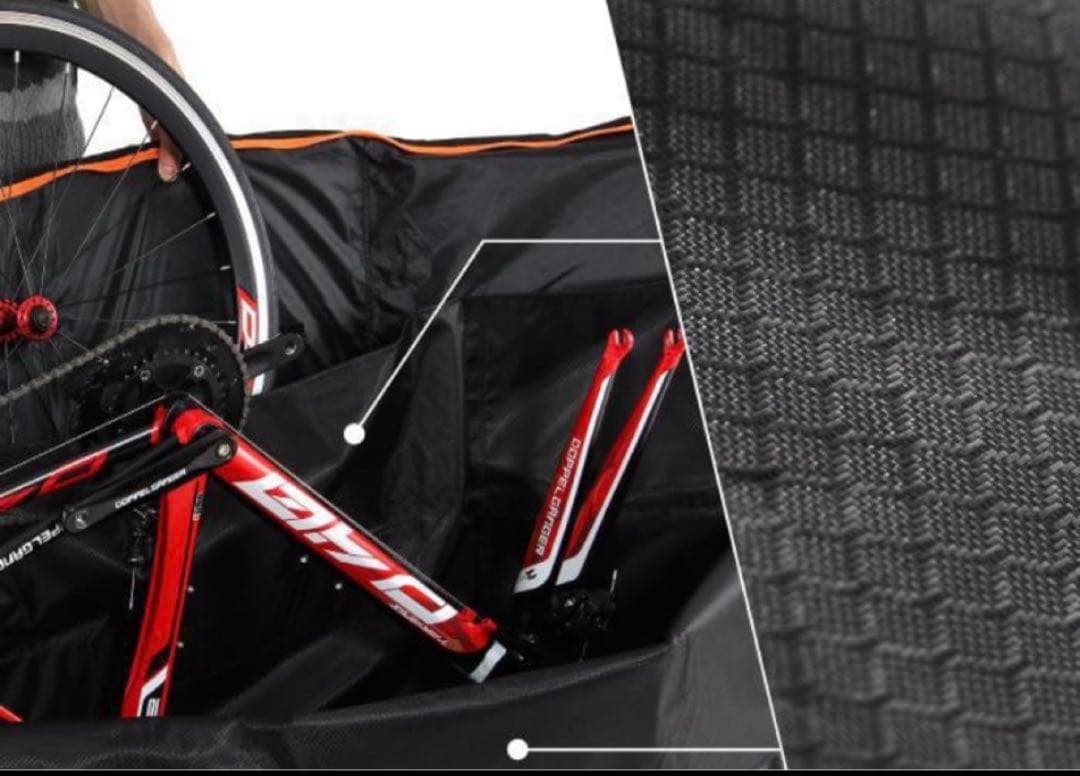 DOPPELGANGERドッペルギャンガー　耐衝撃輪行袋　自転車　収納　飛行機