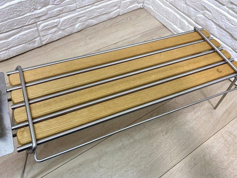 アシモクラフツ 38explore A38grate プレート付 ウッドテーブル